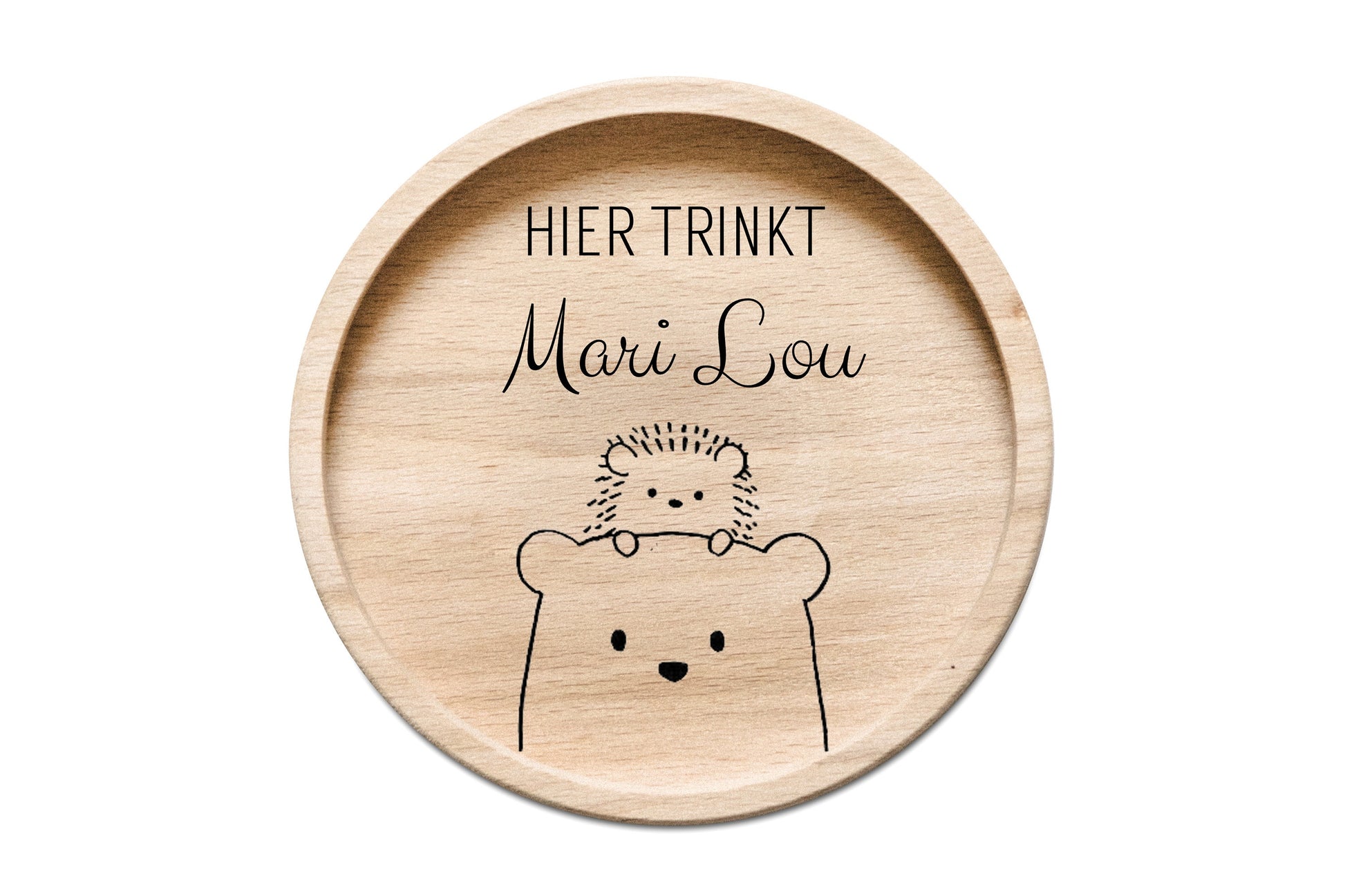 Untersetzer personalisiert, Glasuntersetzer, Untersetzer für Gläser, Personalisierte Geschenke für Kinder, Untersetzer Holz