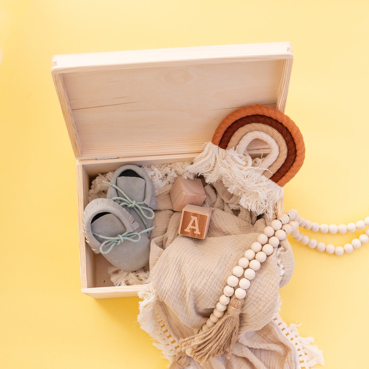 Taufe Geschenk, Erinnerungskiste, Erinnerungsbox Baby, Geschenk Patenkind, Memory Box Baby, Taufgeschenk