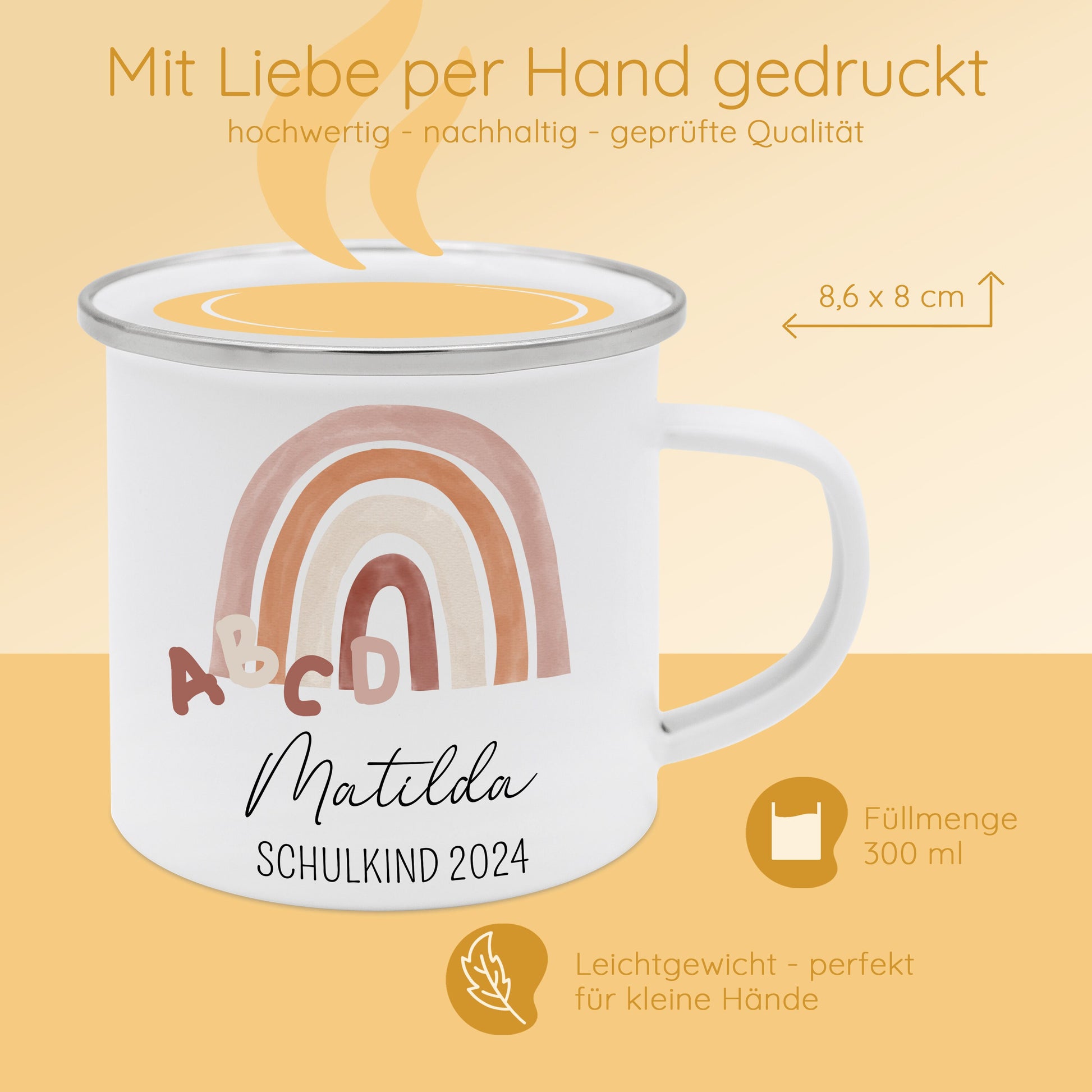 Tasse Schulkind, Tasse Einschulung, Schulkind 2024, Tasse Schulanfang, Einschulung Mädchen, Einschulung Junge, Tasse Schulkind