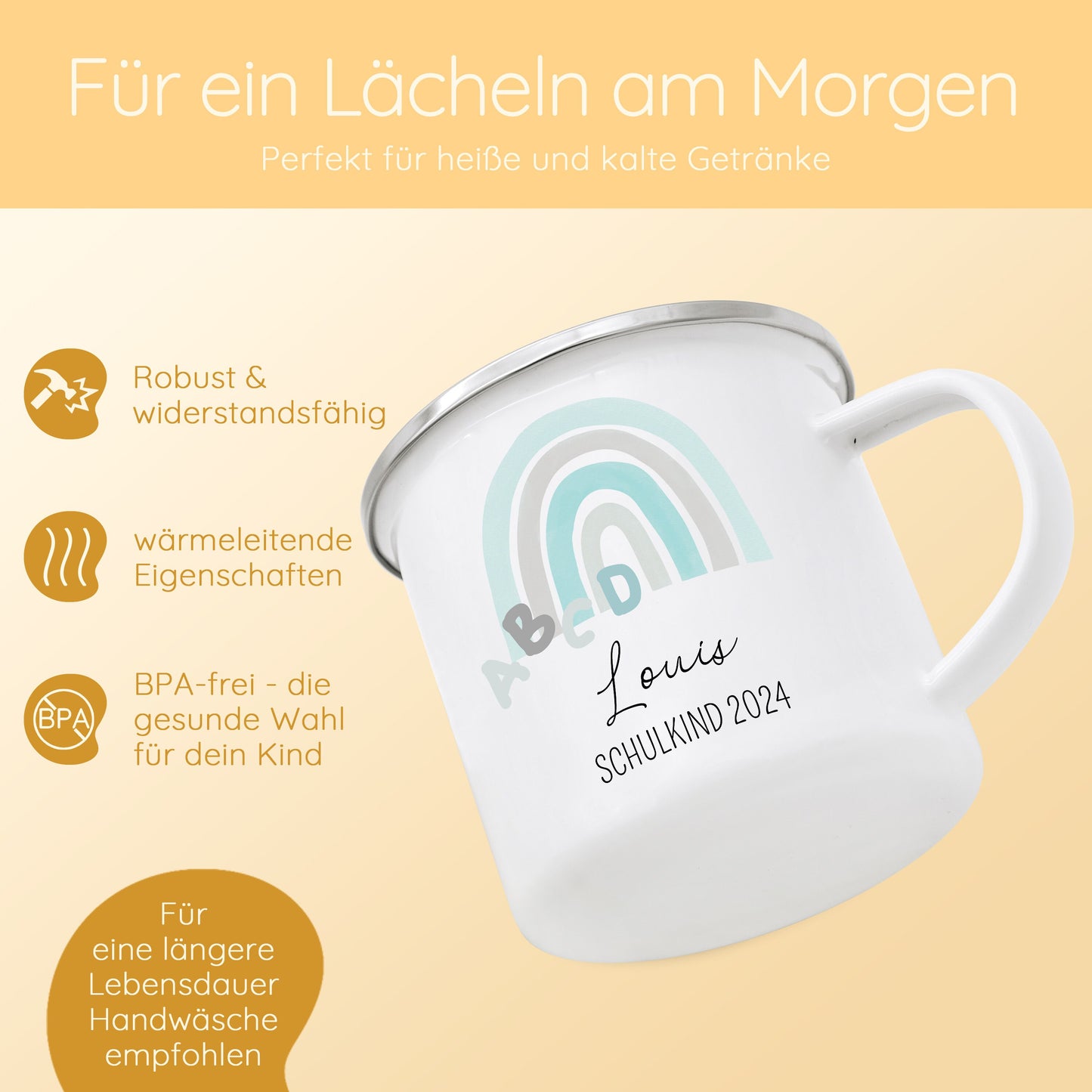 Tasse Schulkind, Tasse Einschulung, Schulkind 2024, Tasse Schulanfang, Einschulung Mädchen, Einschulung Junge, Tasse Schulkind