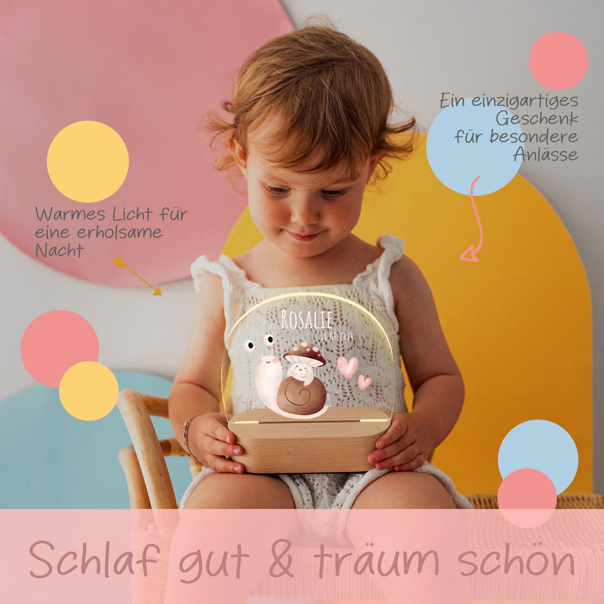 Taufe, Babygeschenke, Baby Mädchen, Geburtsgeschenk Mädchen, Babyzimmer Mädchen, Nachtlicht, Taufe Geschenk Mädchen, Nachtlampe