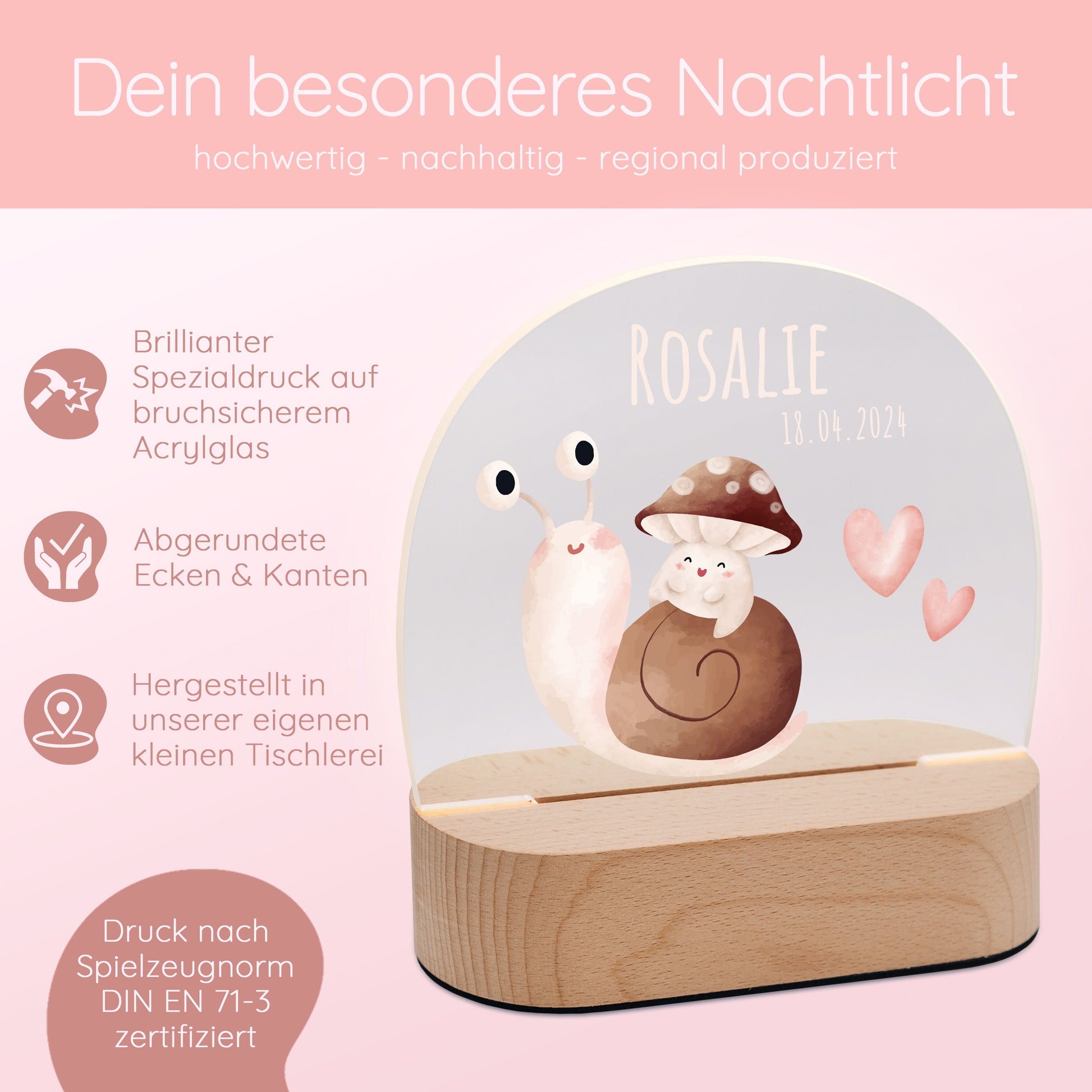 Taufe, Babygeschenke, Baby Mädchen, Geburtsgeschenk Mädchen, Babyzimmer Mädchen, Nachtlicht, Taufe Geschenk Mädchen, Nachtlampe