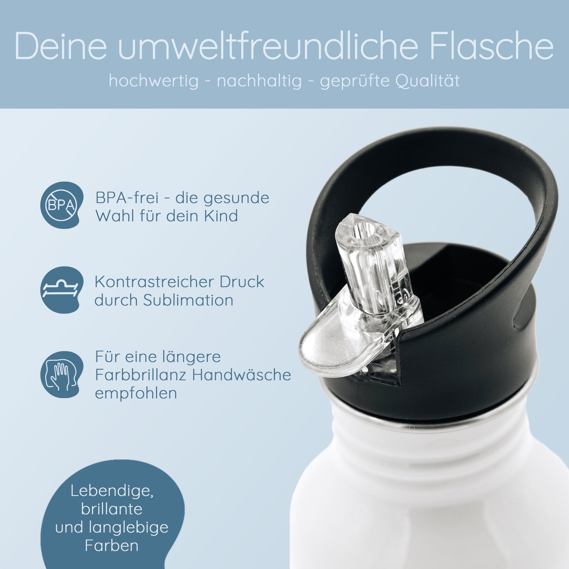 Trinkflasche Tiere, Trinkflasche Kindergarten, Trinkflasche Junge, Kindergarten Geschenk, Einschulung Geschenk, Edelstahl Flasche