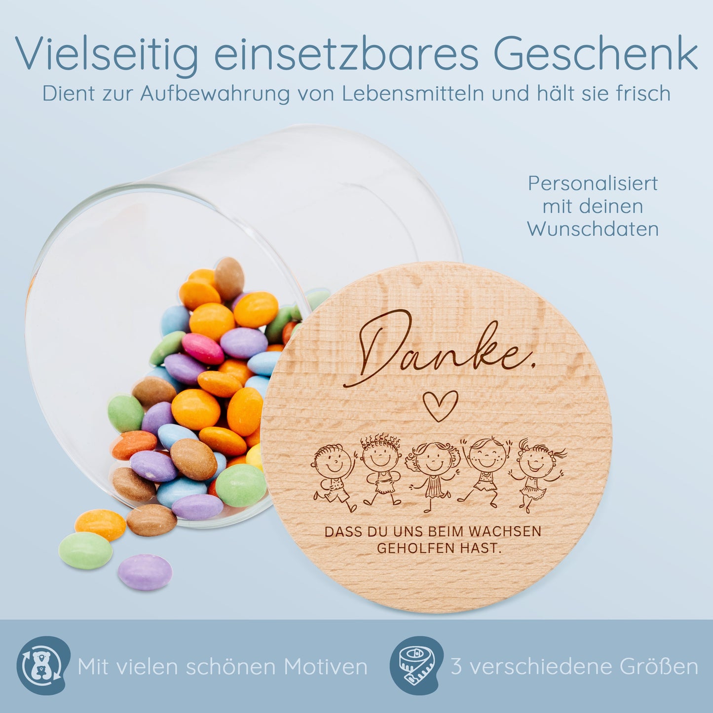 Abschiedsgeschenk Erzieherin, Vorratsglas Erzieherin, Erzieherin Geschenk, Erzieherin Abschiedsgeschenk, Geschenk Erzieherin