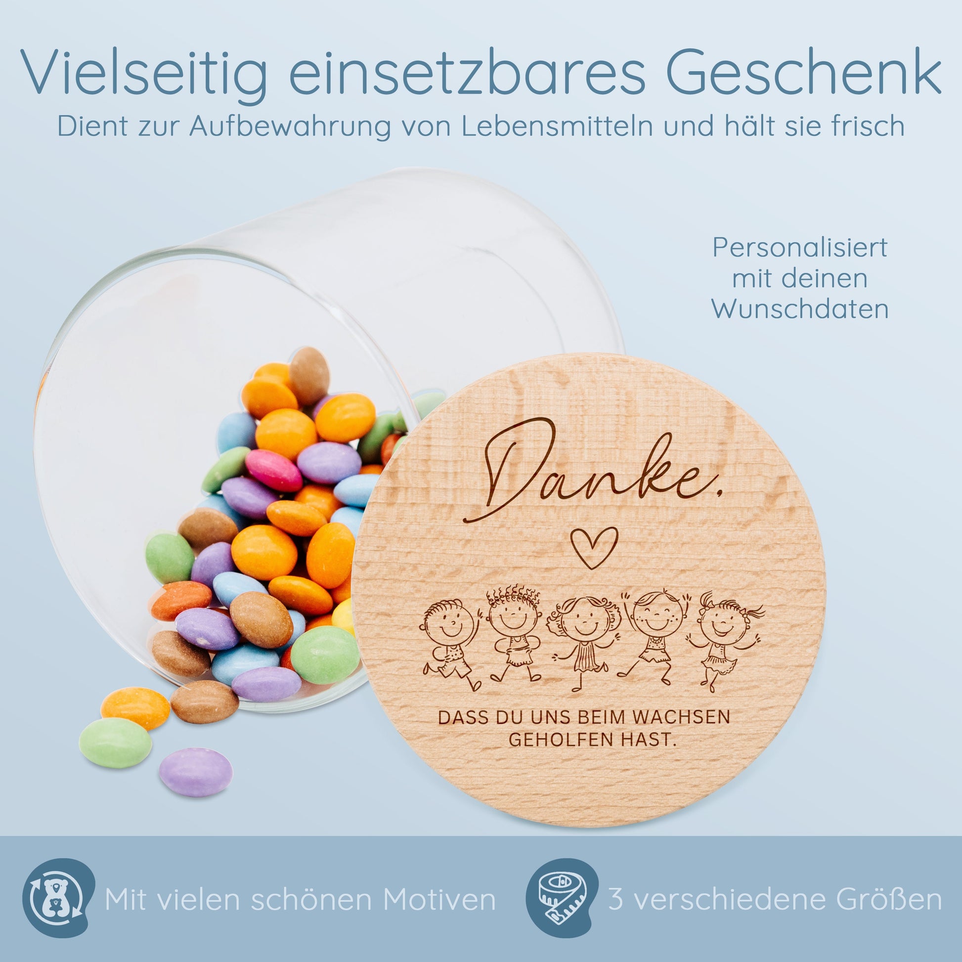 Abschiedsgeschenk Erzieherin, Vorratsglas Erzieherin, Erzieherin Geschenk, Erzieherin Abschiedsgeschenk, Geschenk Erzieherin