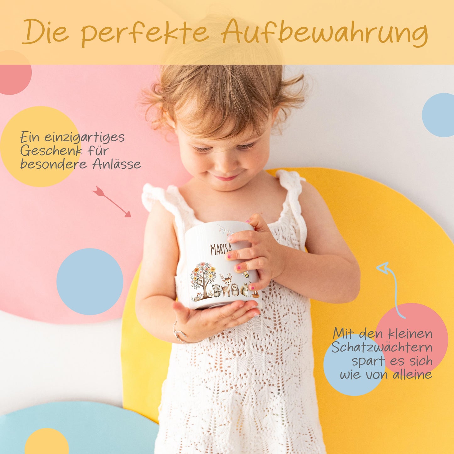 Spardose, Spardose personalisiert, Taufe Geschenk, Spardose Baby, Kindergeschenke, Weihnachten Kind, Keramik Spardose